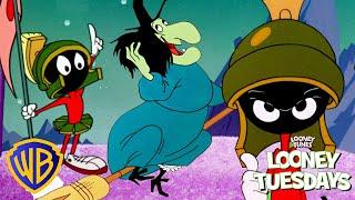 Looney Tuesdays | ​Marvin The Martian & Witch Hazel's Best Moments ‍️ | @wbkids​