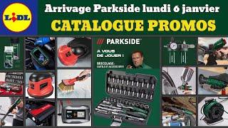 catalogue LIDL Parkside 6 janvier 2025  Arrivage bricolage parkside Promos Auto Moto UltimateSpeed