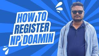 How to register np domain - Nepali