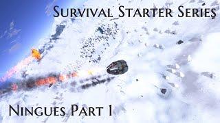 #01 Ningues (Snow) Part 1 | Survival Starter Series | Empyrion Galactic