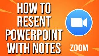 How To Present PowerPoint With Notes Zoom Tutorial