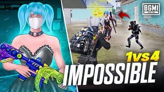 Fastest Assaulter in India  | 1vs4 Clutches in Impossible Situation  | iPhone 13 60 FPS | BGMI