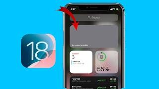 how to fix no content available photo widget ios 18|no content available photo widget iphone