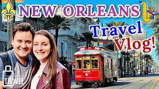 EXPLORING NEW ORLEANS, LOUISIANA  ◆  TRAVEL VLOG  ◆  French Quarter, Beignets, WWII Museum, & More!