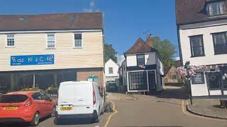 OLDEST WOODEN CHURCH IN THE WORLD   Sunny walk in Chipping Ongar Town English Countryside