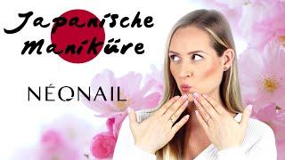 Japanische Maniküre mit NEONAIL | Nails »Lalalunia«