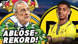 REAL plant WELTREKORD-TRANSFER! BVB-ATTACKE auf RASHFORD! | KickNews