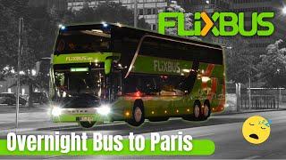 Com'è viaggiare di notte su Flixbus fino a Parigi? Scopriamolo!
