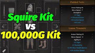 Squire Kit vs 100,000 Gold Kits - Dark and Darker PvP