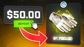 I turned $50.00 into INSANE GLOVES!!!