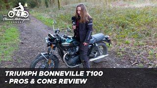 Triumph Bonneville T100 - pros & cons review