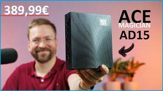 ACEMAGICIAN AD15 Mini PC Review: i5 12450H, 16GB/512GB SSD für 390€ mit Gaming Test /Moschuss.de