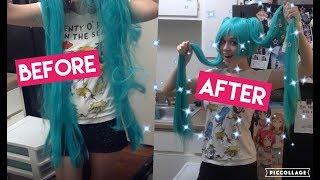 HOW TO FIX A CHEAP TANGLED COSPLAY WIG EASILY