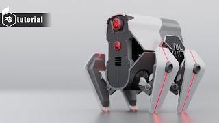 blender 3 0 fight robot tutorial free 3d model download