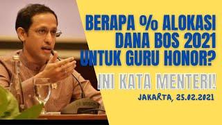 Alokasi Dana BOS 2021 untuk Guru Honor