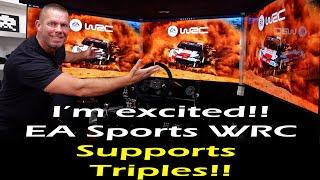 I'm Excited! EA Sports WRC Supports Triples!