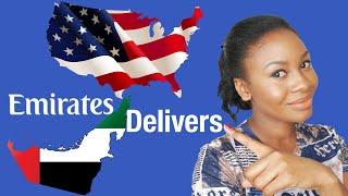 3 STEPS HOW TO USE EMIRATES DELIVERS Shipping Service From USA to UAE | Step by Step Courier Guide