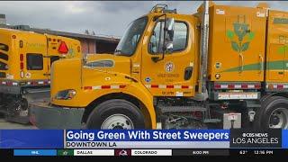 LA Unveils First Electric Street Sweeper