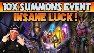 10X SUMMONS EVENT | BRING ME KYMAR ! | Mercy System Activated ! | Raid Shadow Legends