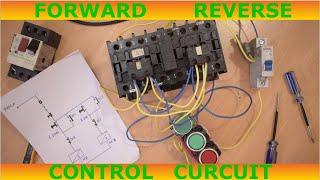 forward reverse motor control wiring|Connection|ELECTRECA