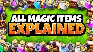 All 26 Magic Items: Best Uses In Clash Of Clans