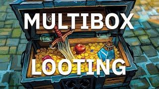 How to loot with your multibox - WoW classic Multiboxing Tutorial