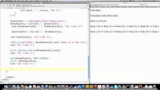 Web Design and Programming Pt 5 PHP Arrays