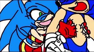 Sonica The Hedgehog Tickles Sonic The Hedgehog!