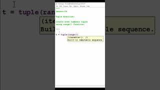 python trick to create even numbers tuple #shorts #coding #python #pythontuple #pythontricks #tuple