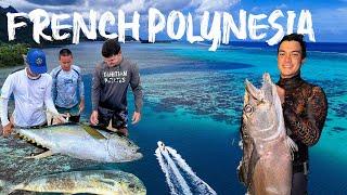 FRENCH POLYNESIA 2024 Spearfishing Fishing Foiling