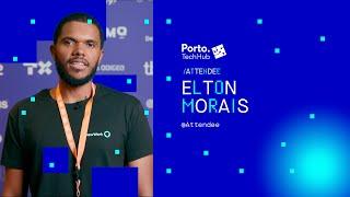 Inside the Porto Tech Hub Conference 2023: Interview with Elton Morais - attendee