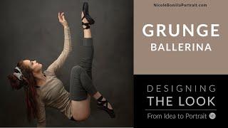 Grunge Deconstructed Ballerina Ballet Photoshoot