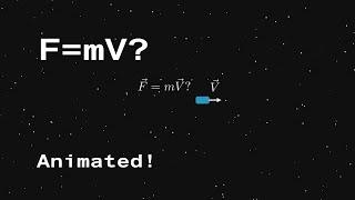 Can Force be Mass times VELOCITY? Newton's 1st and 2nd Laws