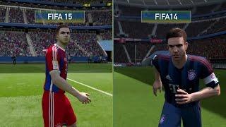 FIFA 15 vs FIFA 14 | Vergleich - Grafik, Spieler, Stadien und mehr