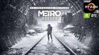 Metro Exodus Enhanced Edition ( Extreme - Low, 1080p ) Benchmark,  RTX 3050 8gb, AMD Ryzen 5 5500