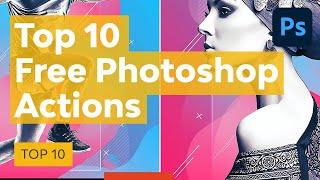 10 Free Photoshop Actions