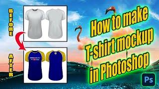 How to make T- shirt mockup in Adobe Photoshop 2021 explain. Tagalog