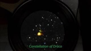 Stars In Constellations Of Lyra & Draco Deep Space Imaging