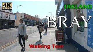 BRAY Walking Tour 4K Ireland April 2022