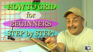 How to Use the Grid Method for Beginners Step by Step ** No Timelapse **