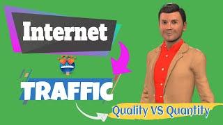 internet traffic Quality Vs internet traffic Quantity