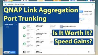 QNAP Link Aggregation - Port Trunking