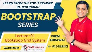 bootstrap tutorial for beginners | Lecture-01 Grid System | PR Softwares