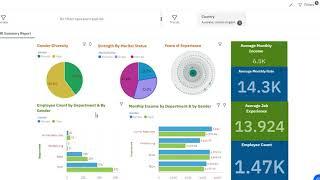 Dashboard Creation in Ibm Cognos Analytics 11.0 for Data Analysis