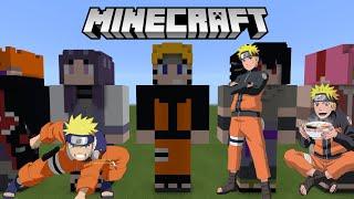 How To Build A  Naruto Uzumaki Statue (Naruto Shipudden) - Minecraft