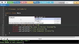 Java Output Lesson 01) Hello World