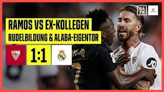 Rudelbildung, Ramos-Rettung & Alaba-Eigentor! FC Sevilla - Real Madrid 1:1 | LaLiga | DAZN
