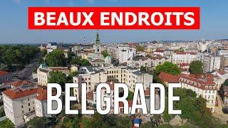 Voyage à la ville de Belgrade, Serbie | Vacances, aperçu, tourisme, lieux, visites | Drone 4k vidéo