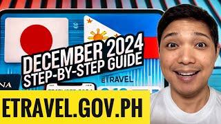  DECEMBER 2024 LATEST STEP BY STEP GUIDE eTRAVEL GOV PH REGISTRATION TRAVEL #etravel #etravelph