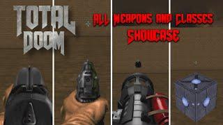 Total Doom v2.1 All Weapons and Classes DOOM Mod showcase